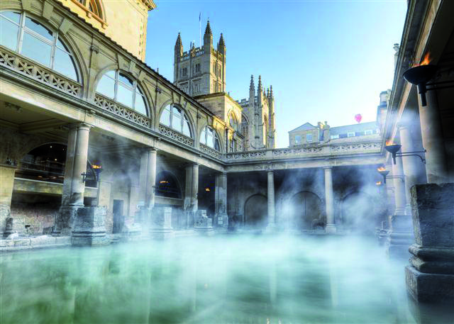 Relax in the historic Terme in England.