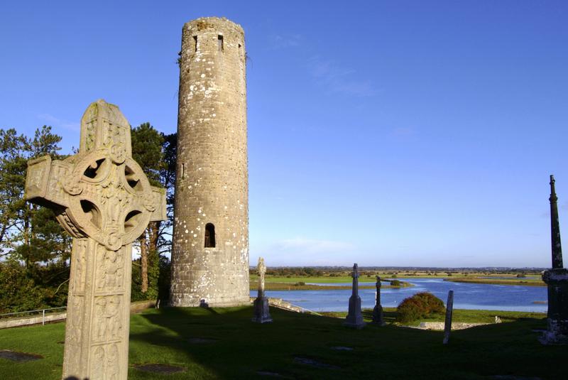 Discover the Christian heritage in Ireland means seeing a lot of history in outdoor sites such as Clonmacnoise in the image above.