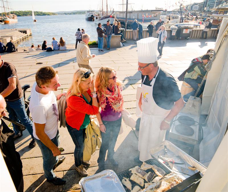 In Norway, travelers come from near and far for seafood events