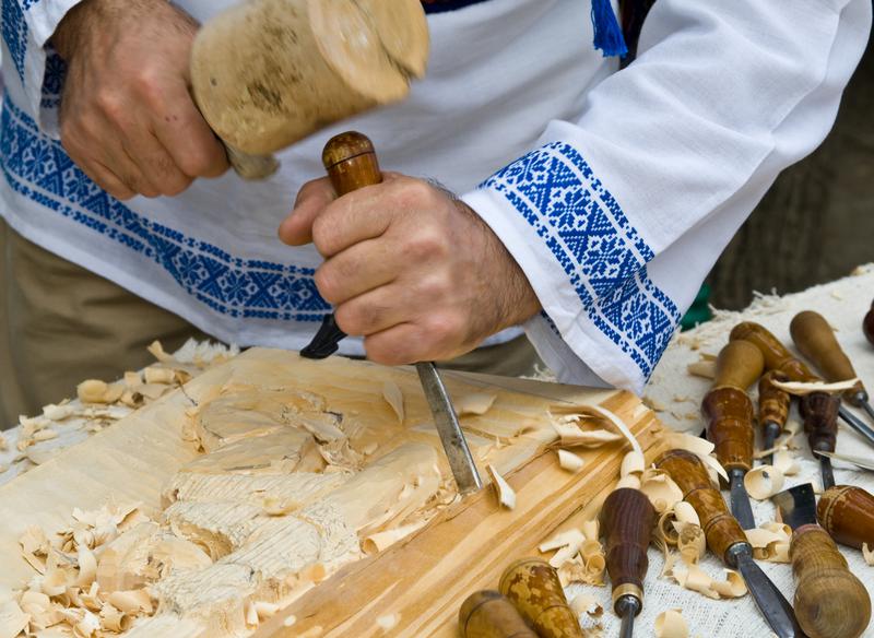 Learn a new skill like woodworking during your rural adventure.